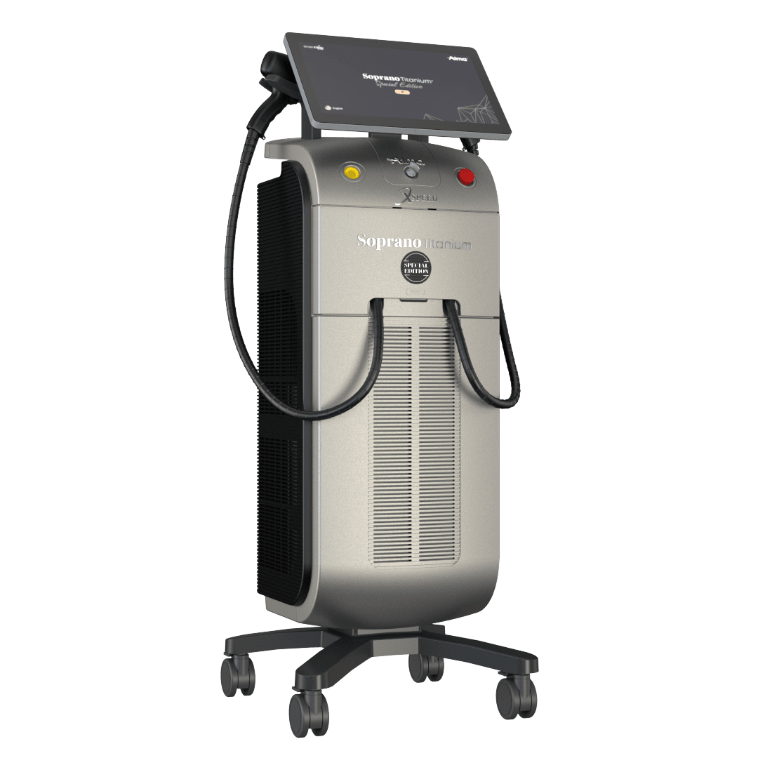ソプラノチタニウムSP Edition | 蓄熱式脱毛 | Alma lasers